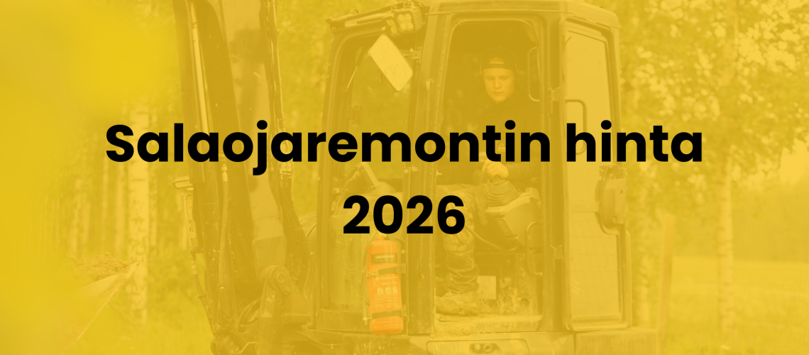Salaojaremontin hinta (1)