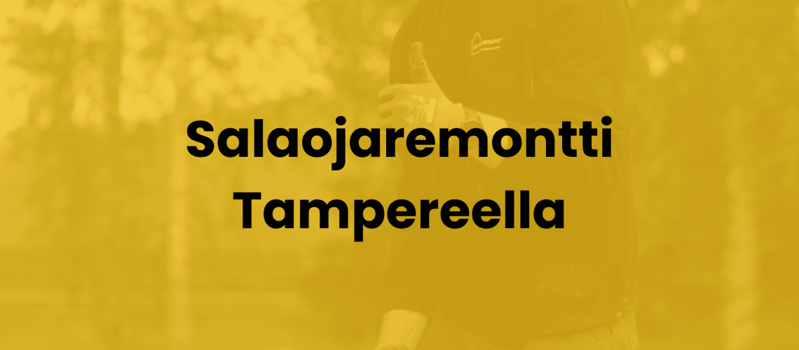 Salaojaremontti Tampere
